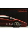1990 LAMBORGHINI DIABLO BROCHURE ITALIAANS & ENGELS