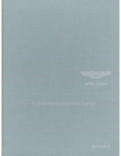 2008 ASTON MARTIN V8 VANTAGE HARDCOVER BROCHURE ENGELS