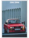 1989 BMW 3 SERIES DIESEL BROCHURE DUTCH