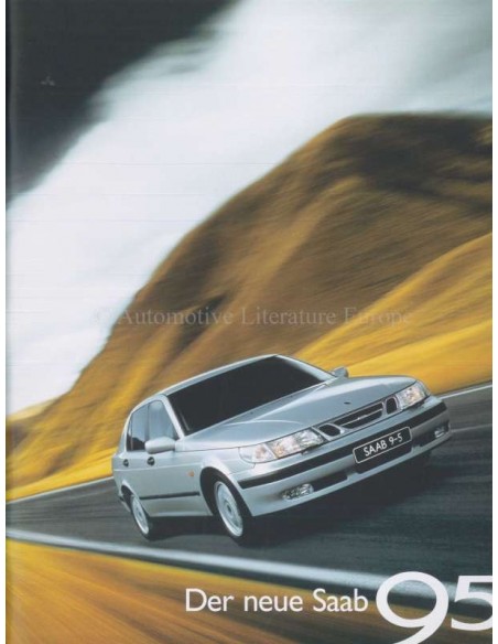 1998 SAAB 9-5 BROCHURE GERMAN