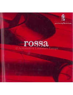 2000 FERRARI ROSSA PININFARINA PRESSE PROSPEKT