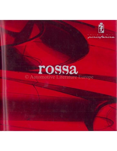 2000 FERRARI ROSSA PININFARINA PRESSE PROSPEKT