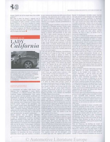 2008 THE OFFICIAL FERRARI MAGAZINE 3 SUPPLEMENT ITALIAN