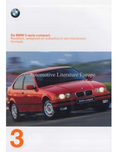 1997 BMW 3ER COMPACT PROSPEKT NIEDERLANDISCH