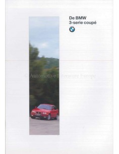 1996 BMW 3ER COUPE PROSPEKT NIEDERLANDISCH