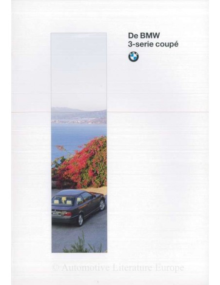 1995 BMW 3 SERIE COUPE BROCHURE NEDERLANDS