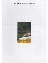 1993 BMW 3ER COUPE PROSPEKT NIEDERLANDISCH