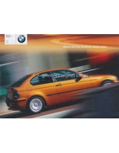2001 BMW 3 SERIE COMPACT BROCHURE ENGELS
