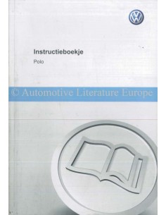 2012 VOLKSWAGEN POLO OWNER'S MANUAL DUTCH