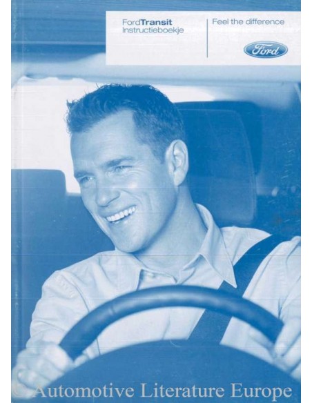 2008 FORD TRANSIT BEDIENUNGSANLEITING NIEDERLÄNDISCH