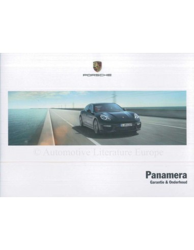 2015 PORSCHE PANAMERA GUARANTEE & MAINTENANCE DUTCH