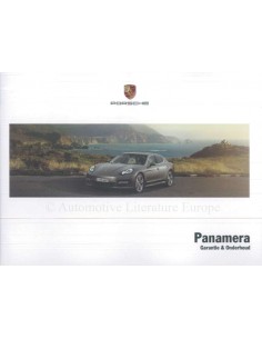 2012 PORSCHE PANAMERA GARANTIE & WARTUNG NIEDERLÄNDISCH