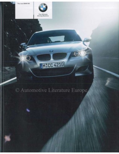 2004 BMW M5 BROCHURE GERMAN