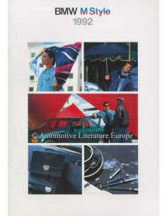 1992 BMW M ZUBEHÖR PROSPEKT DEUTSCH