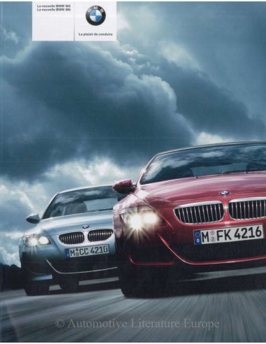 2005 BMW M5 - M6 BROCHURE FRANS