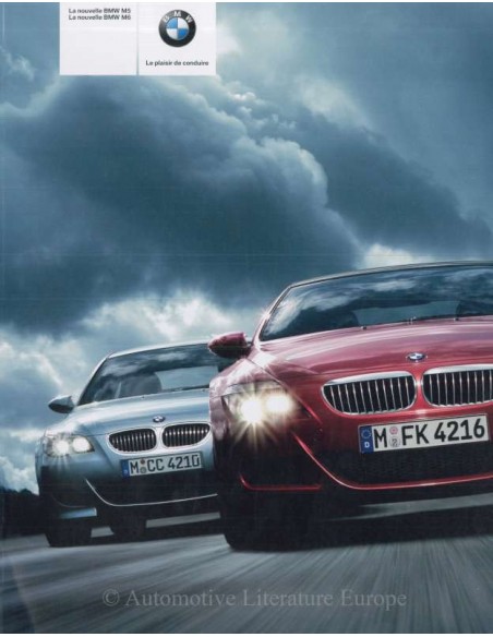 2005 BMW M5 - M6 BROCHURE FRENCH