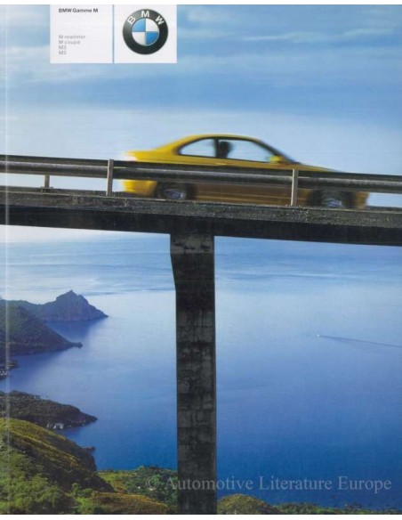 2000 BMW M BROCHURE FRENCH