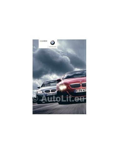 2005 BMW M5 M6 BROCHURE FRANS