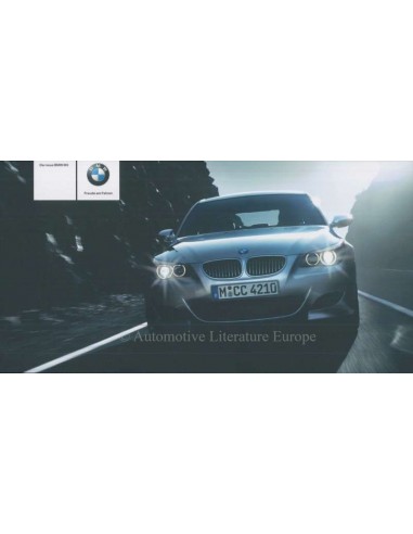 2004 BMW M5 PROSPEKT DEUTSCH
