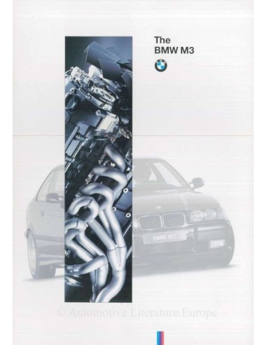 1994 BMW M3 PROSPEKT ENGLISCH