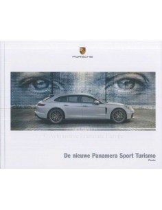 2018 PORSCHE PANAMERA SPORT TURISMO HARDCOVER BROCHURE DUTCH