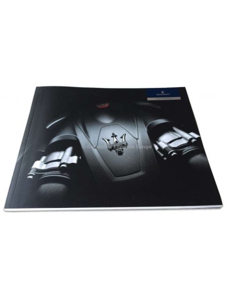 2015 MASERATI QUATTROPORTE VI BROCHURE DUITS