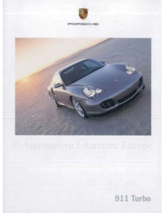 2000 PORSCHE 911 TURBO PROSPEKT ENGLISCH (US)