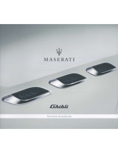 2017 MASERATI LEVANTE GENUINE ACCESSORIES BROCHURE ENGELS