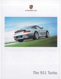2003 PORSCHE 911 TURBO BROCHURE ENGELS (USA)