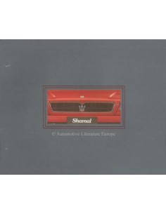 1990 MASERATI SHAMAL BROCHURE IT / GB / FR / D