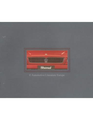 1990 MASERATI SHAMAL PROSPEKT IT / GB / FR / D