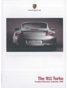 2000 PORSCHE 911 TURBO BROCHURE ENGELS