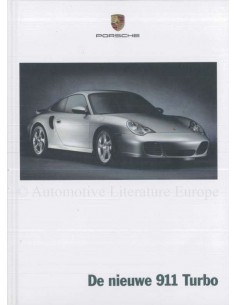 2000 PORSCHE 911 TURBO HARDBACK BROCHURE DUTCH
