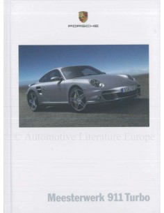 2006 PORSCHE 911 TURBO HARDBACK BROCHURE DUTCH