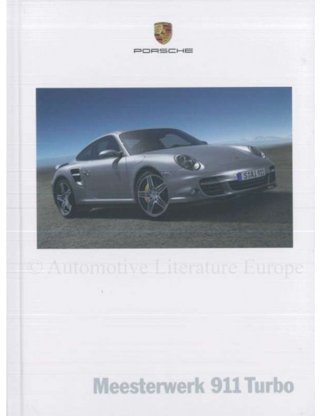 2006 PORSCHE 911 TURBO HARDCOVER BROCHURE NEDERLANDS