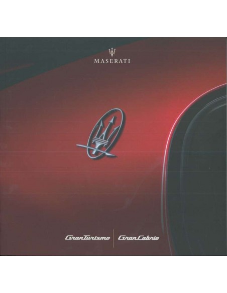 2018 MASERATI GRANTUSIMO GRANCABRIO BROCHURE ENGELS