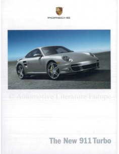 2006 PORSCHE 911 TURBO BROCHURE ENGLISH (US)