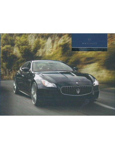 2015 MASERATI QUATTROPORTE VI BROCHURE GERMAN