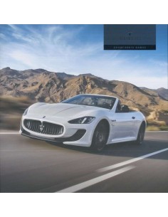 2015 MASERATI GRANCABRIO MC SPORT BROCHURE ENGELS