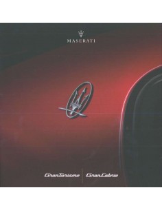 2018 MASERATI GRANTUSIMO GRANCABRIO BROCHURE ENGELS