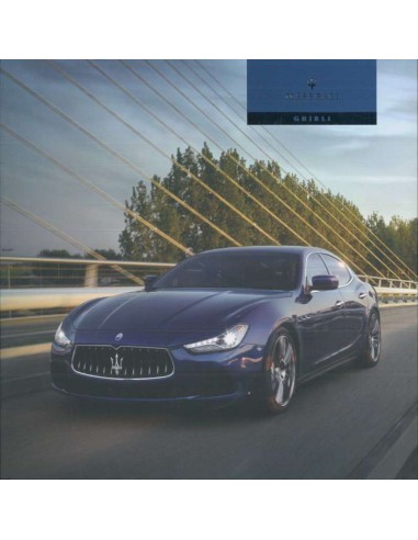 2014 MASERATI GHIBLI PROSPEKT DEUTSCH