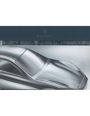 2006 MASERATI COLLECTION PROSPEKT ITALIENISCH ENGLISCH