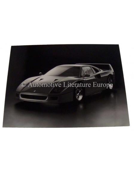 1987 FERRARI F40 PRESSEMAPPE DEUTSCH "LIMITIERT"