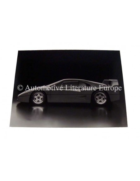 1987 FERRARI F40 PRESSEMAPPE DEUTSCH "LIMITIERT"