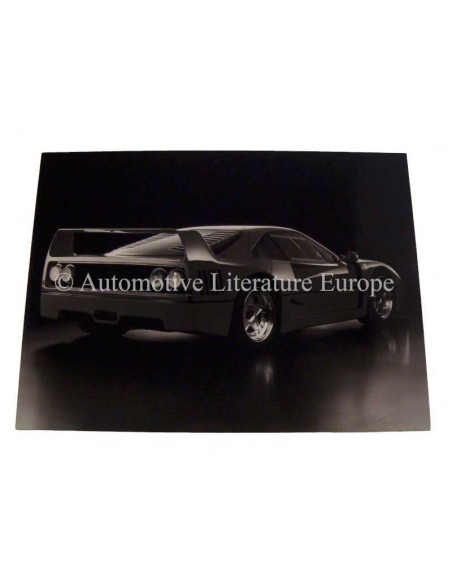 1987 FERRARI F40 PRESSEMAPPE DEUTSCH "LIMITIERT"