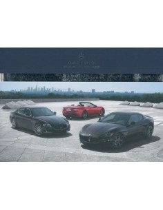 2009+ MASERATI GENUINE ACCESSORIES BROCHURE ITALIAANS / ENGELS