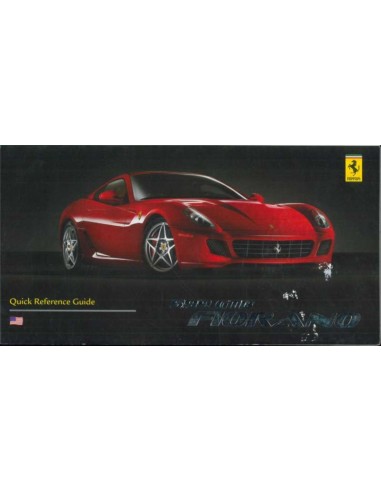 2006 FERRARI 599 GTB FIORANO VERKORTE INSTRUCTIEBOEKJE FRANS / ENGELS (CANADA EDITIE)