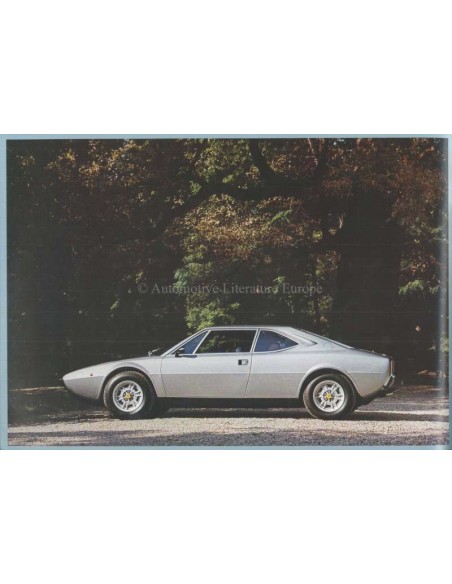 1978 FERRARI DINO 308 GT4 BROCHURE 160/78