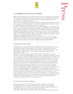 1996 FERRARI 456 GTA PERSMAP ENGELS & ITALIAANS 932/95 2