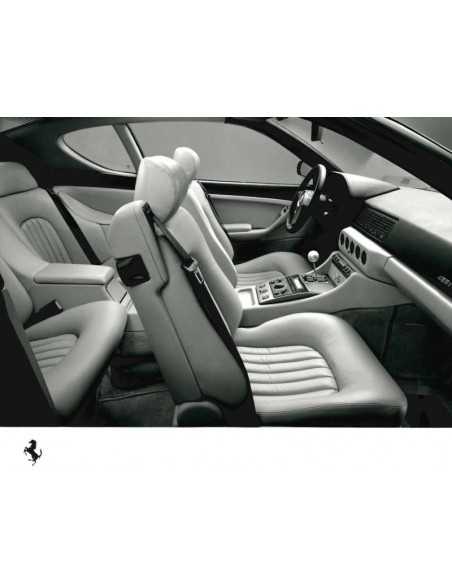 1992 FERRARI 456GT PRESS BROCHURE PROSPEKT 654/91